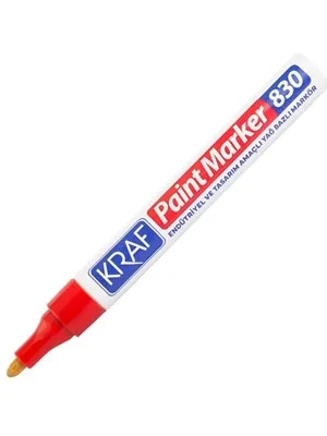 Kraf 830 Paint Marker Kalem Mavi