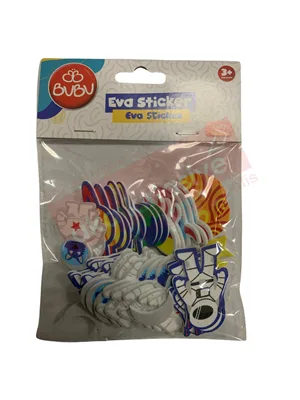 Bubu Eva Sticker Uzay St0153