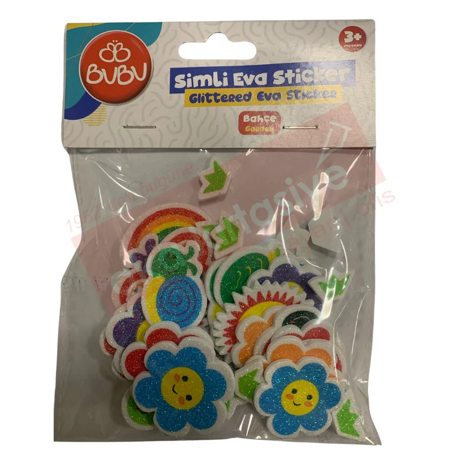 Bubu Eva Sticker Bahçe St0150