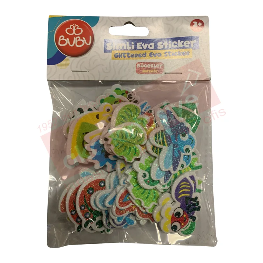 Bubu Eva Sticker Böcekler St0151