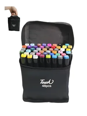 Mona Lisa Touchblack Çift Uçlu Marker Kalem 24 Renk Tm1-24