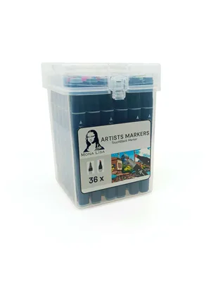 Mona Lisa Touchblack Çift Uçlu Marker Kalem 36 Renk Tm1-36