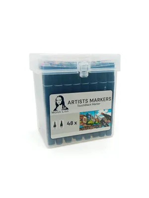 Mona Lisa Touchblack Çift Uçlu Marker Kalem 48 Renk Tm1-48