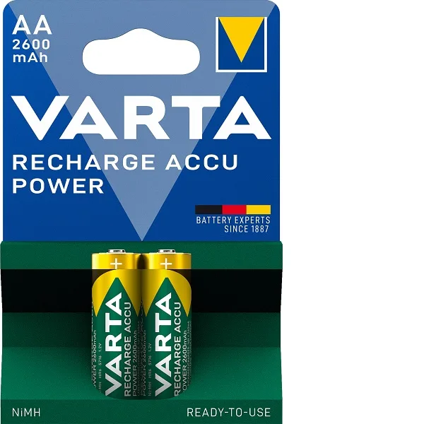 Varta Aa 2600mah Şarjlı Pil 2"li