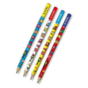 Faber Castell Desenli Arabalar 2b Kurşun Kalem 5244000058