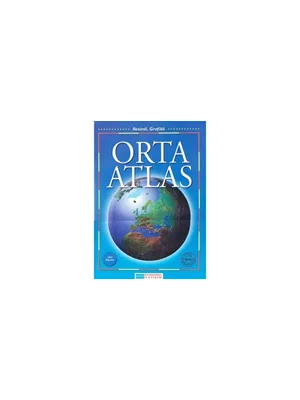Resimli Grafikli Orta Atlas - Evrensel İletişim Yayınları