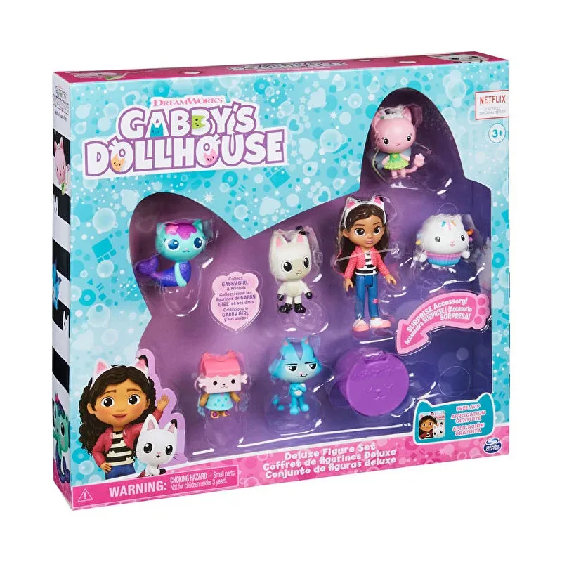 Gabby's Dollhouse Deluxe Figür Seti Spm-6060440