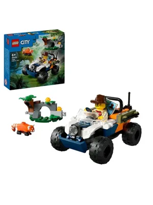 Lego City Orman Kaşifinin Atv Li Kırmızı Panda Lsc60424
