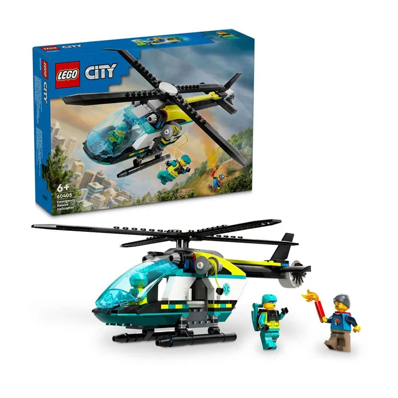 Lego City Acil Kurtarma Helikopteri Lsc60405