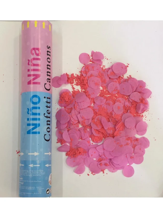 Nedi 30 Cm Konfeti Cinsiyet Pembe Kırpıntı+ Pembe Pudra 12445