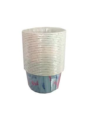 Nedi 50x40 Kağıt Cup Kek Kalıbı 25"li Kapsül No:3 Kız Mı? Erkek Mi?