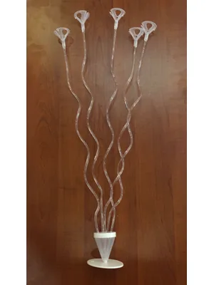 Nedi Balon Standı Ayaklı 5"li Helezon Model Renkli 12476