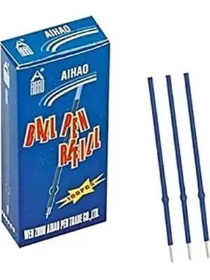 Aihao Metal Tükenmez Kalem Yedeği (refil) Siyah Pk-m001