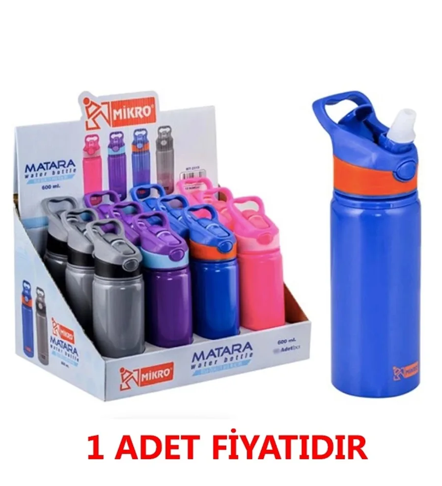 Mikro 600 Ml Alüminyum Matara Mt-2515