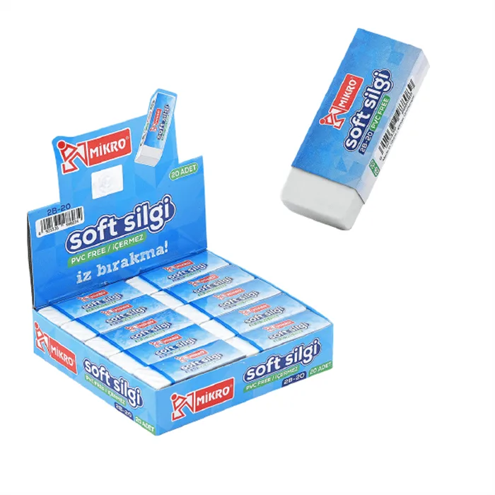 Mikro 2b-30tr Beyaz Soft Silgi