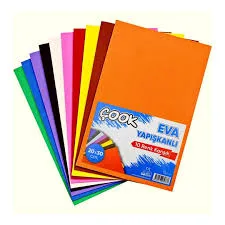 Çook 20x30 Yapışkanlı Eva 10 Renk Karışık