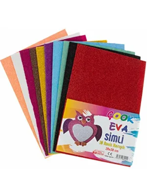 Çook 20x30 Simli Eva 10 Renk Karışık