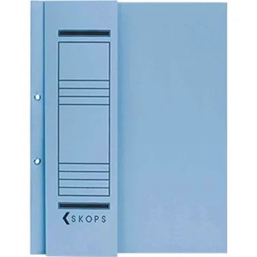 Folıx 1.hamur Yarım Kapak Karton Dosya Mavi Dr.00765