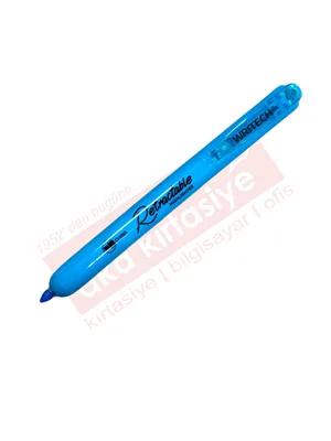 Wrıtech W-805s Basmalı Fosforlu Kalem Neon Mavi 15326025