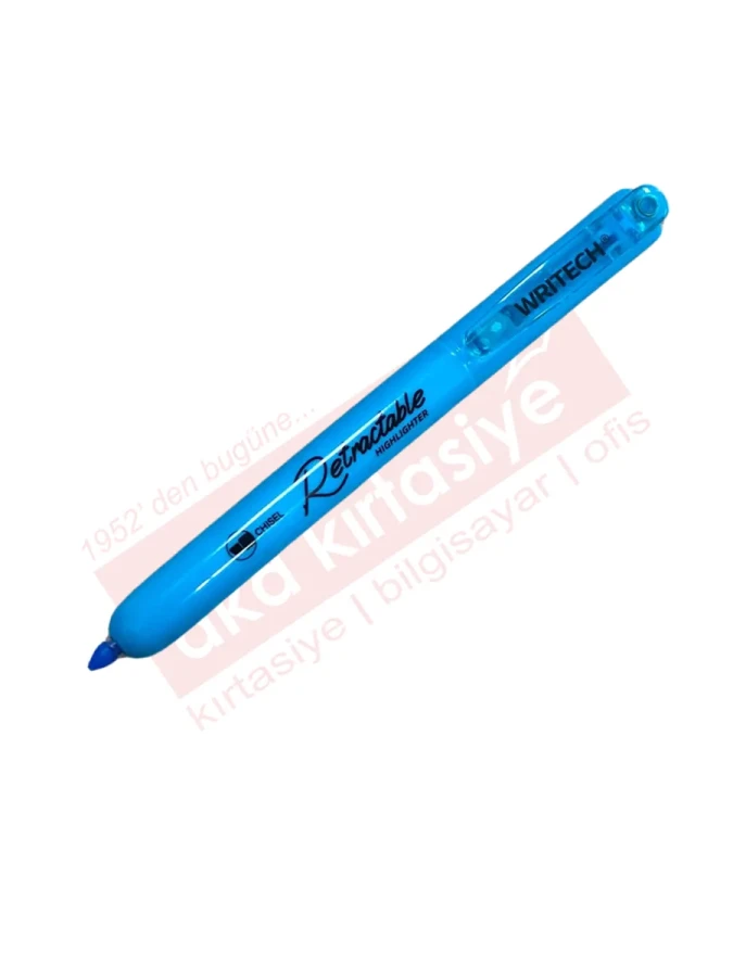 Wrıtech W-805s Basmalı Fosforlu Kalem Neon Mavi 15326025