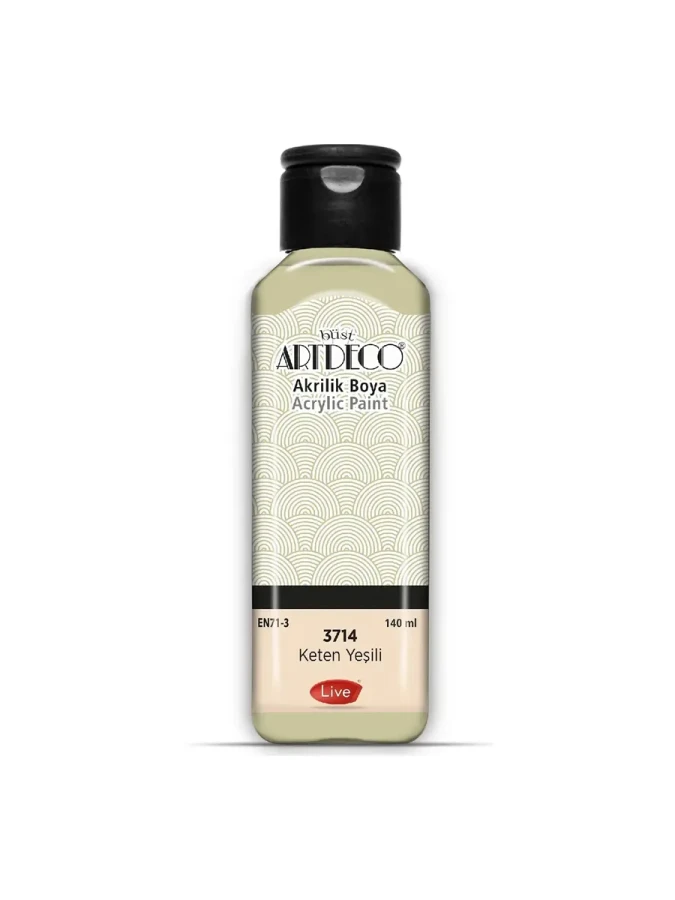 Artdeco 140 Ml Akrilik Boya Keten Yeşili 70r-3714