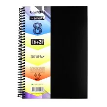 Çınar I'm Smart A4 Spiralli Pp Kapak 4+3 Ayraçlı Defter 175 Yp 62054
