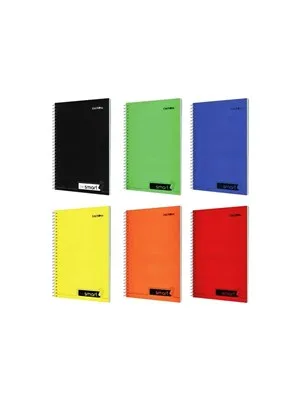 Çınar I'm Smart A4 Spiralli Pp Kapak 6+2 Ayraçlı Defter 200 Yp 62058