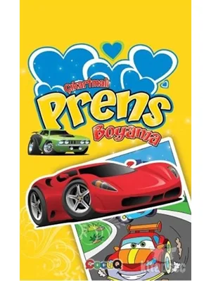 Çıkartmalı Prens Boyama - Karatay Yayınları