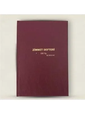 Altınyıldız Zimmet Defteri 40 Yp