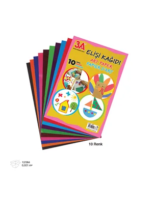 Ark A4 Elişi Kağıdı 10"lu 1247