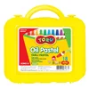Donga Toru 18 Renk Yağlı Pastel Boya Plastik Çantalı 262118
