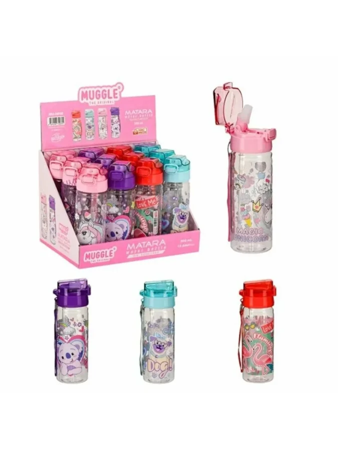 Muggle 500ml Plastik Matara Mu0808