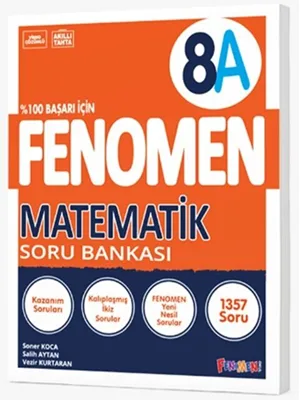 Fenomen Yay.-8.sınıf Matematik A Soru Bankası 2425