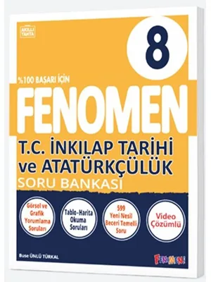 Fenomen Yay.-8.sınıf T.c.inkılap Tarihi ve Atatürkçülük Soru Bankası 2425