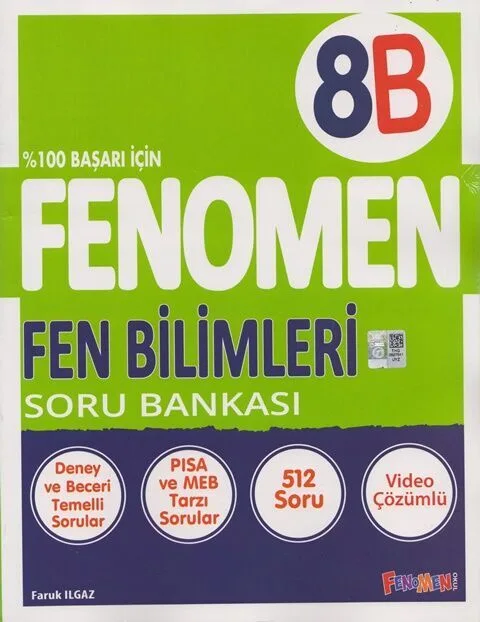 Fenomen Yay.-8.sınıf Fen Bilimleri B Soru Bankası 2425
