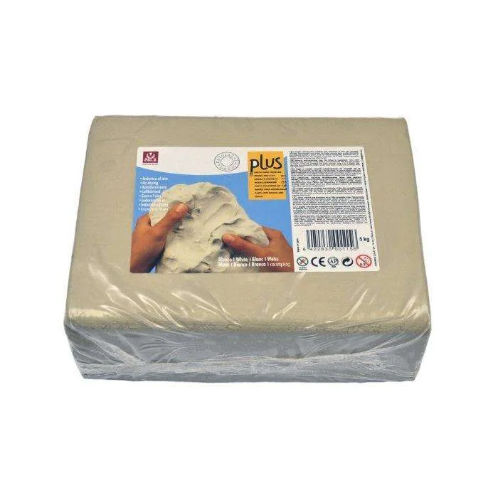 Sio 5kg Plus Seramik Hamuru Natural Beyaz