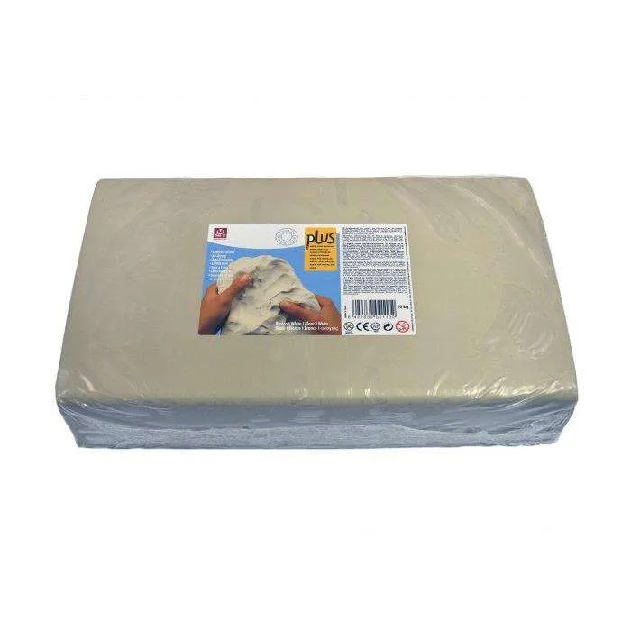 Sio 10kg Plus Seramik Hamuru Natural Beyaz