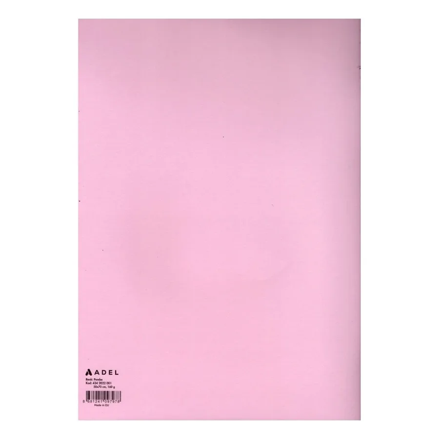 Herboy 50x70 160 Gr Fon Kartonu No:19 Pembe Hrb-3114