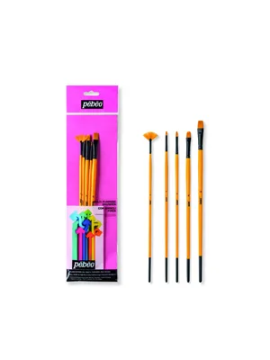 Pebeo Fırça Seti Akrilik 5"li (0-2-4-8-12) Set-13