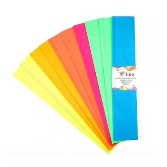 Lino 50x100 Fosforlu Grapon Kağıdı 5"li Pa-024f