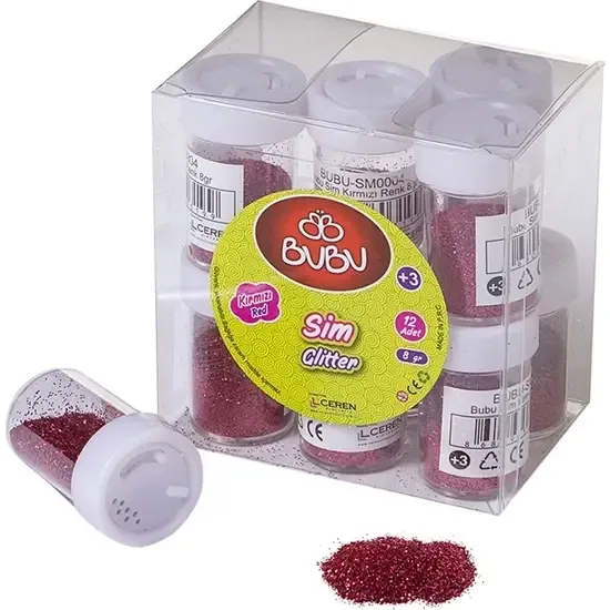 Bubu 8 Gr Toz Sim Kırmızı Sm0004