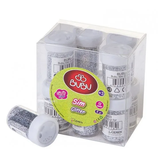 Bubu 8 Gr Toz Sim Gümüş Sm0003