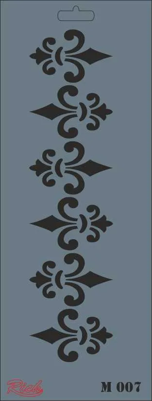 Rich New Seri 11x29 Medium Stencil M-007