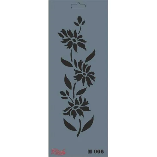 Rich New Seri 11x29 Medium Stencil M-006