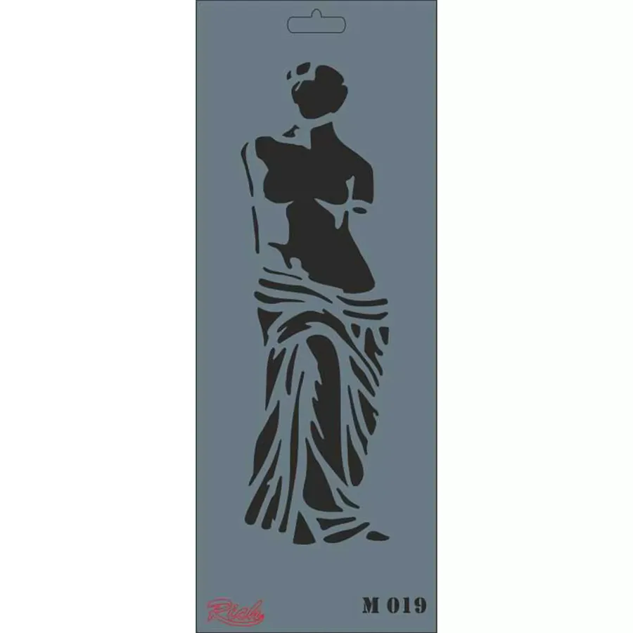 Rich New Seri 11x29 Medium Stencil M-008