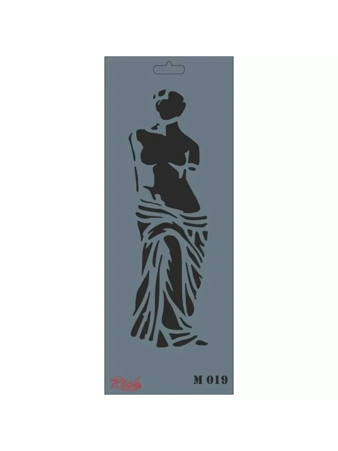 Rich New Seri 11x29 Medium Stencil M-008