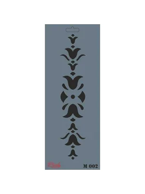 Rich New Seri 11x29 Medium Stencil M-002