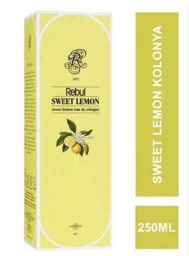Rebul 250 Ml Kolonya Cam Şişe Sweet Lemon