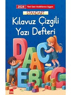 Ema 17x24 Kılavuz Dik Çizgili Yazı Defteri 24 Yp
