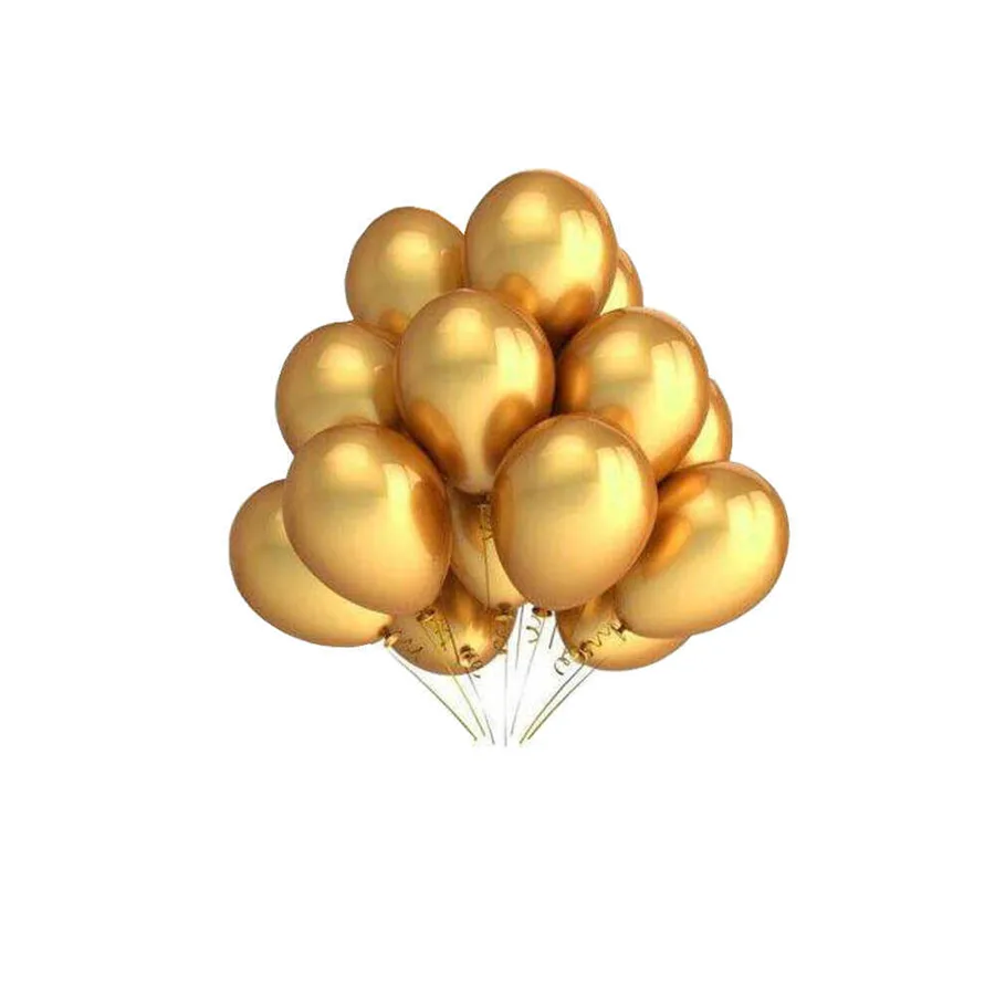 Nedi Metalik Balon 10"lu Altın 12955